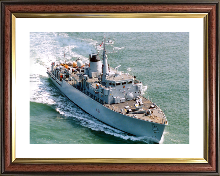 HMS Quorn M41 Hunt Class Minehunter August 2001 Photo Print - Posters, Prints, & Visual Artwork - by Hampshire Prints (image 8 of 9)