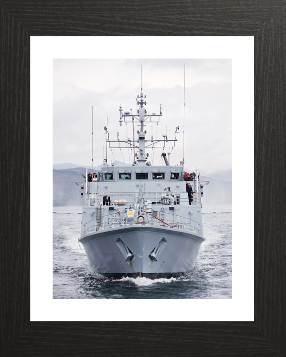 HMS Ramsey M110 Sandown Class Minehunter May 2011 Bow View Photo Print - Posters, Prints, & Visual Artwork - by Hampshire Prints (image 2 of 9)