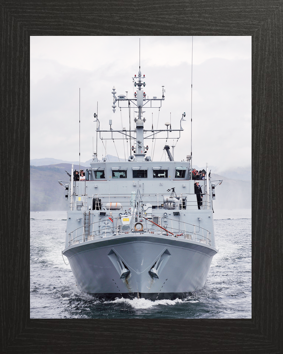 HMS Ramsey M110 Sandown Class Minehunter May 2011 Bow View Photo Print - Posters, Prints, & Visual Artwork - by Hampshire Prints (image 3 of 9)