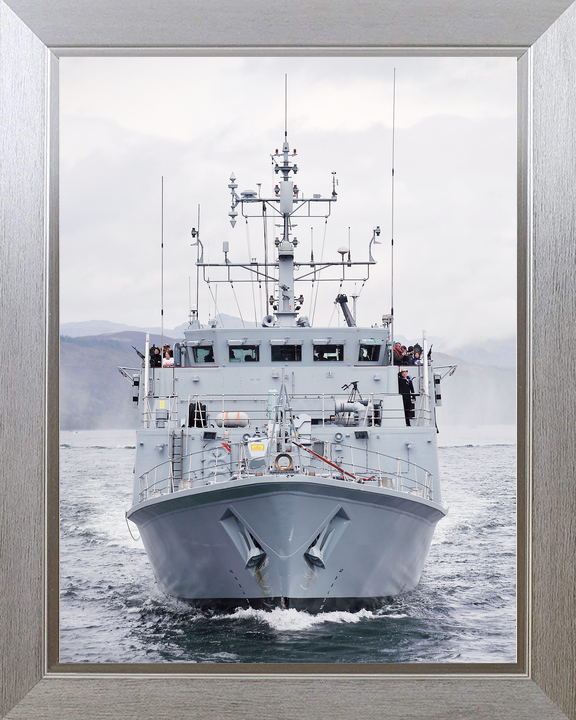 HMS Ramsey M110 Sandown Class Minehunter May 2011 Bow View Photo Print - Posters, Prints, & Visual Artwork - by Hampshire Prints (image 7 of 9)