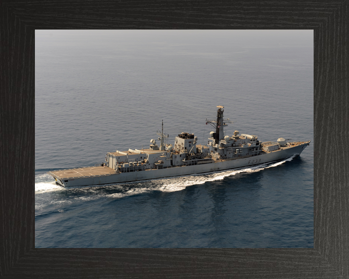 HMS Richmond F239 Type 23 Frigate September 2015 Starboard View Photo Print - Posters, Prints, & Visual Artwork - by Hampshire Prints (image 3 of 9)