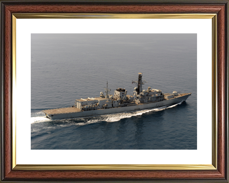 HMS Richmond F239 Type 23 Frigate September 2015 Starboard View Photo Print - Posters, Prints, & Visual Artwork - by Hampshire Prints (image 8 of 9)