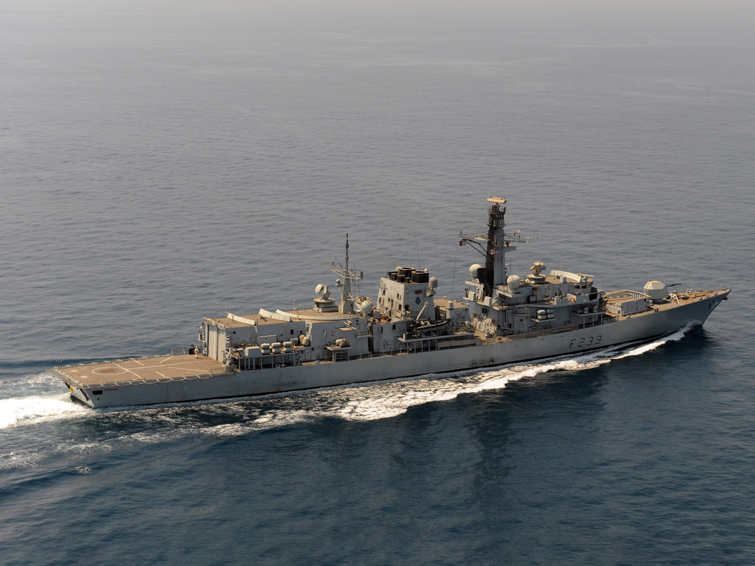 HMS Richmond F239 Type 23 Frigate September 2015 Starboard View Photo Print - Posters, Prints, & Visual Artwork - by Hampshire Prints (image 1 of 9)