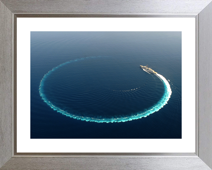HMS Richmond F239 Type 23 Frigate September 2015 Circle Turn Photo Print - Posters, Prints, & Visual Artwork - by Hampshire Prints (image 6 of 9)