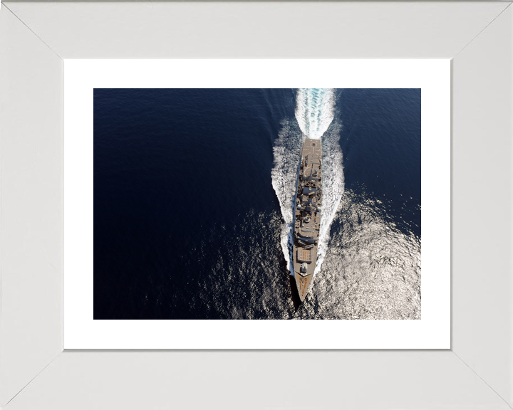 HMS Richmond F239 Type 23 Frigate September 2015 From Above Photo Print - Posters, Prints, & Visual Artwork - by Hampshire Prints (image 4 of 9)