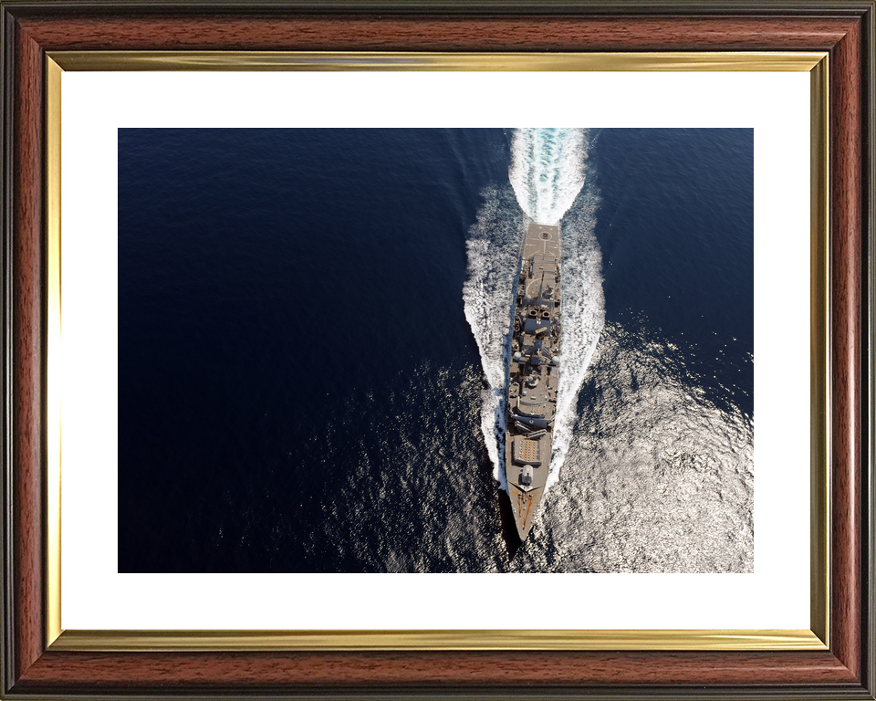 HMS Richmond F239 Type 23 Frigate September 2015 From Above Photo Print - Posters, Prints, & Visual Artwork - by Hampshire Prints (image 8 of 9)