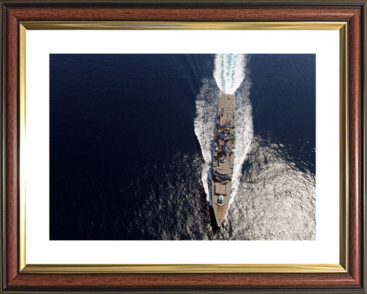 HMS Richmond F239 Type 23 Frigate September 2015 From Above Photo Print - Posters, Prints, & Visual Artwork - by Hampshire Prints (image 8 of 9)