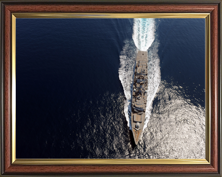 HMS Richmond F239 Type 23 Frigate September 2015 From Above Photo Print - Posters, Prints, & Visual Artwork - by Hampshire Prints (image 9 of 9)