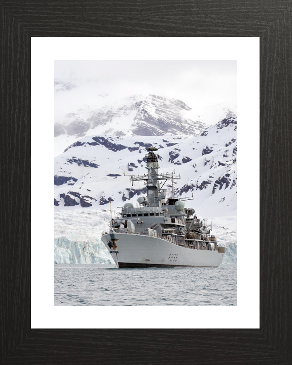 HMS Richmond F239 Type 23 Frigate September 2013 Low Port Bow View