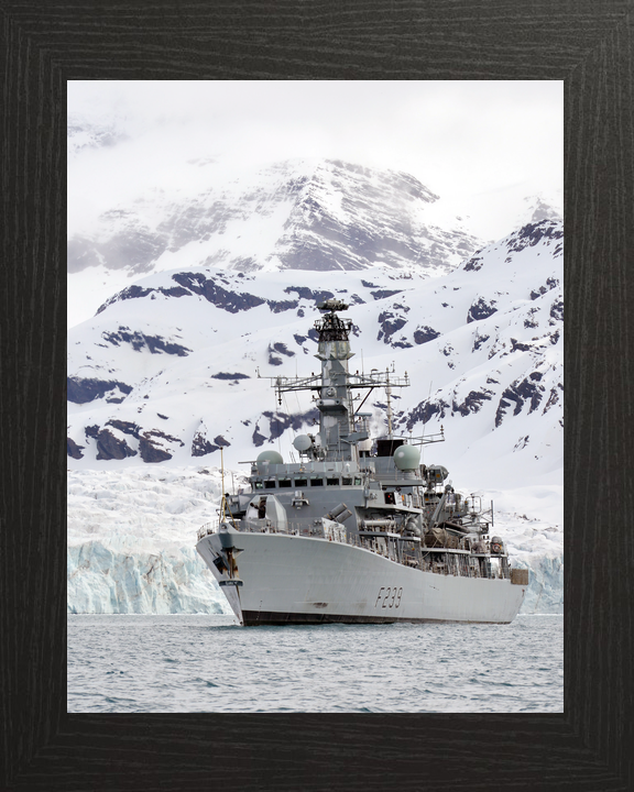 HMS Richmond F239 Type 23 Frigate September 2013 Low Port Bow View