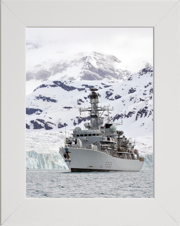 HMS Richmond F239 Type 23 Frigate September 2013 Low Port Bow View