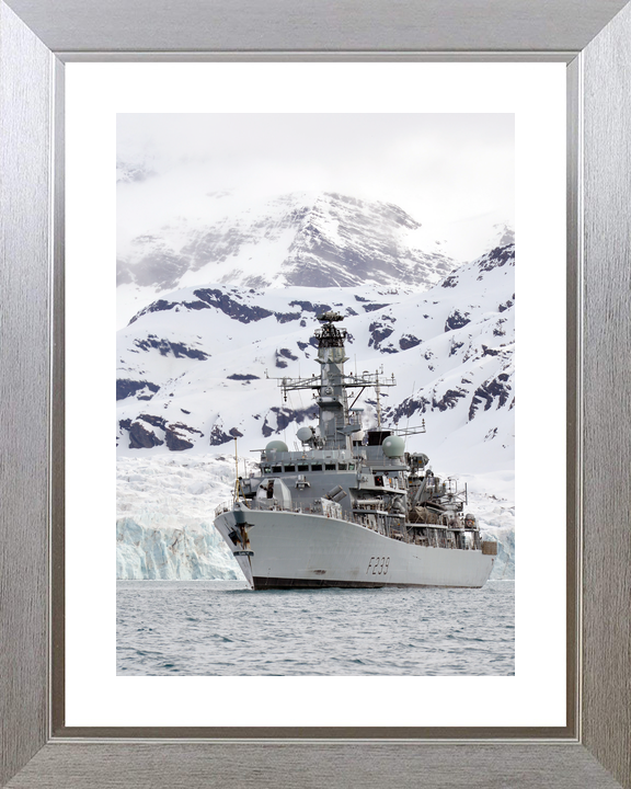 HMS Richmond F239 Type 23 Frigate September 2013 Low Port Bow View