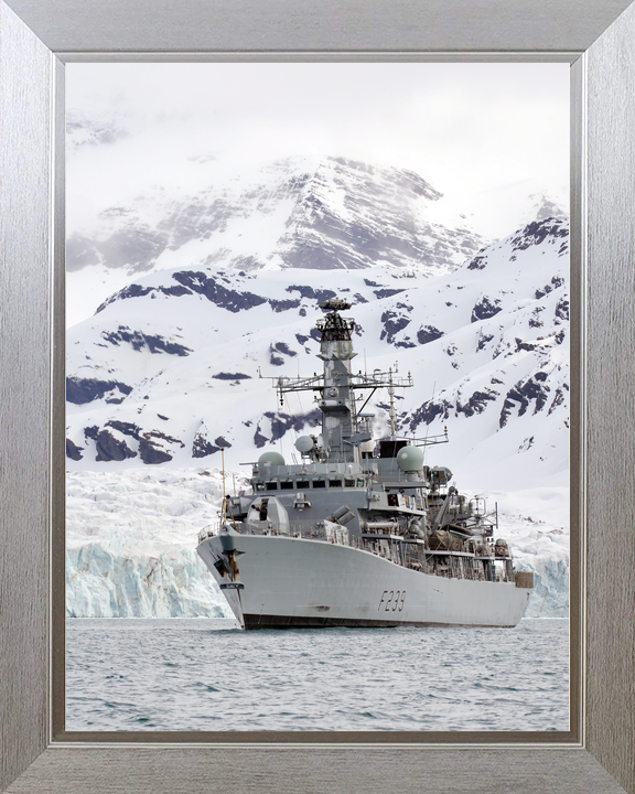 HMS Richmond F239 Type 23 Frigate September 2013 Low Port Bow View