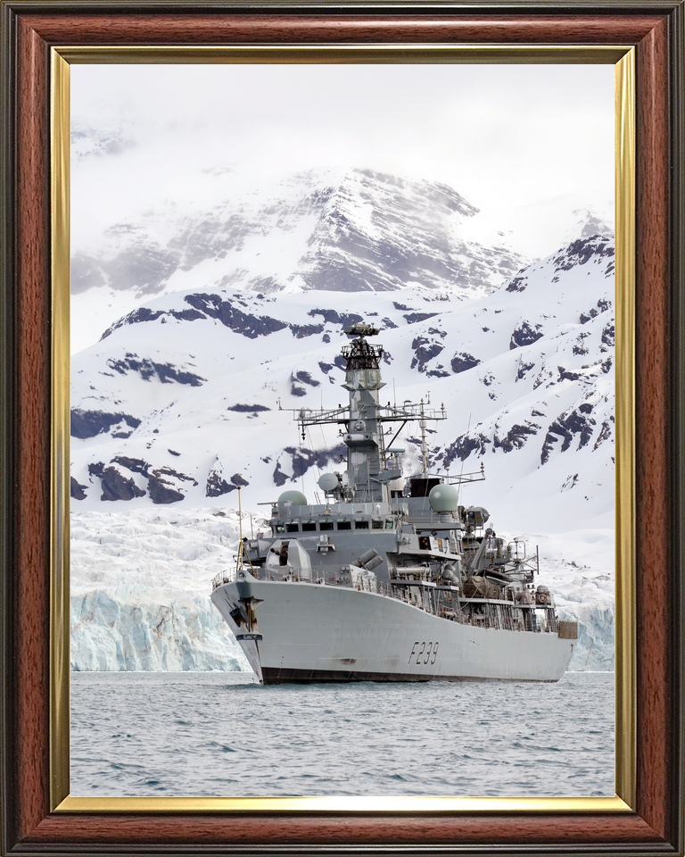 HMS Richmond F239 Type 23 Frigate September 2013 Low Port Bow View