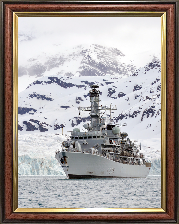 HMS Richmond F239 Type 23 Frigate September 2013 Low Port Bow View