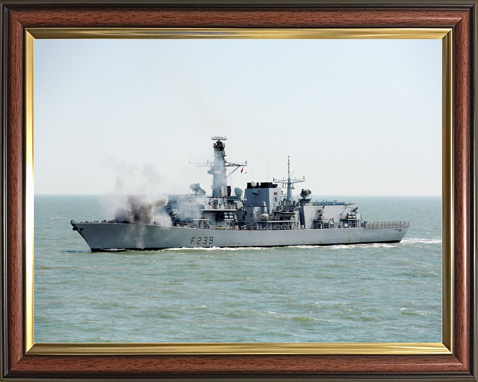 HMS Richmond F239 Type 23 Frigate May 2014 Photo Print - Posters, Prints, & Visual Artwork - by Hampshire Prints (image 9 of 9)