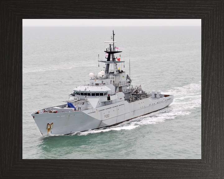 HMS Severn P282 River Class Patrol Vessel February 2012 Photo Print - Posters, Prints, & Visual Artwork - by Hampshire Prints (image 3 of 9)