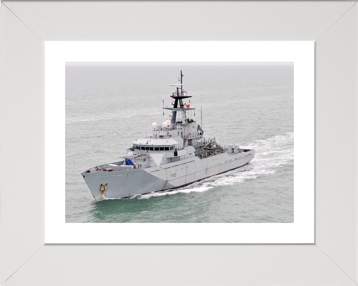 HMS Severn P282 River Class Patrol Vessel February 2012 Photo Print - Posters, Prints, & Visual Artwork - by Hampshire Prints (image 4 of 9)
