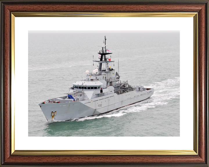 HMS Severn P282 River Class Patrol Vessel February 2012 Photo Print - Posters, Prints, & Visual Artwork - by Hampshire Prints (image 8 of 9)