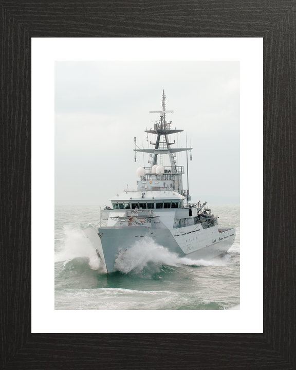 HMS Severn P282 River Class Patrol Vessel January 2011 At Sea Photo Print - Posters, Prints, & Visual Artwork - by Hampshire Prints (image 2 of 9)