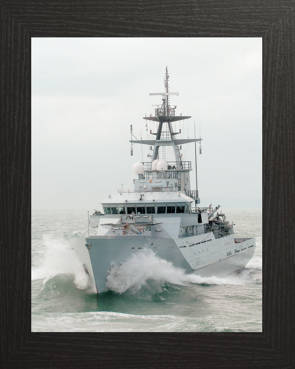 HMS Severn P282 River Class Patrol Vessel January 2011 At Sea Photo Print - Posters, Prints, & Visual Artwork - by Hampshire Prints (image 3 of 9)