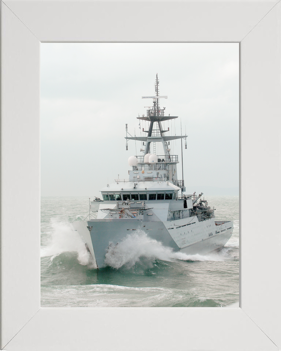 HMS Severn P282 River Class Patrol Vessel January 2011 At Sea Photo Print - Posters, Prints, & Visual Artwork - by Hampshire Prints (image 5 of 9)