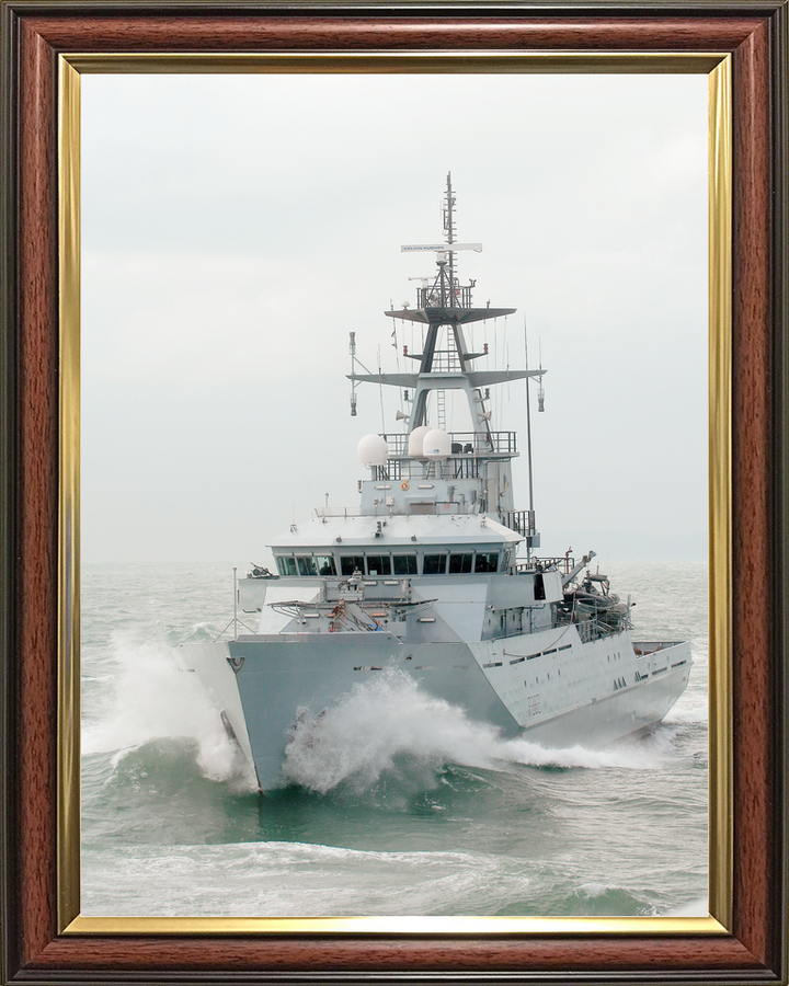 HMS Severn P282 River Class Patrol Vessel January 2011 At Sea Photo Print - Posters, Prints, & Visual Artwork - by Hampshire Prints (image 9 of 9)
