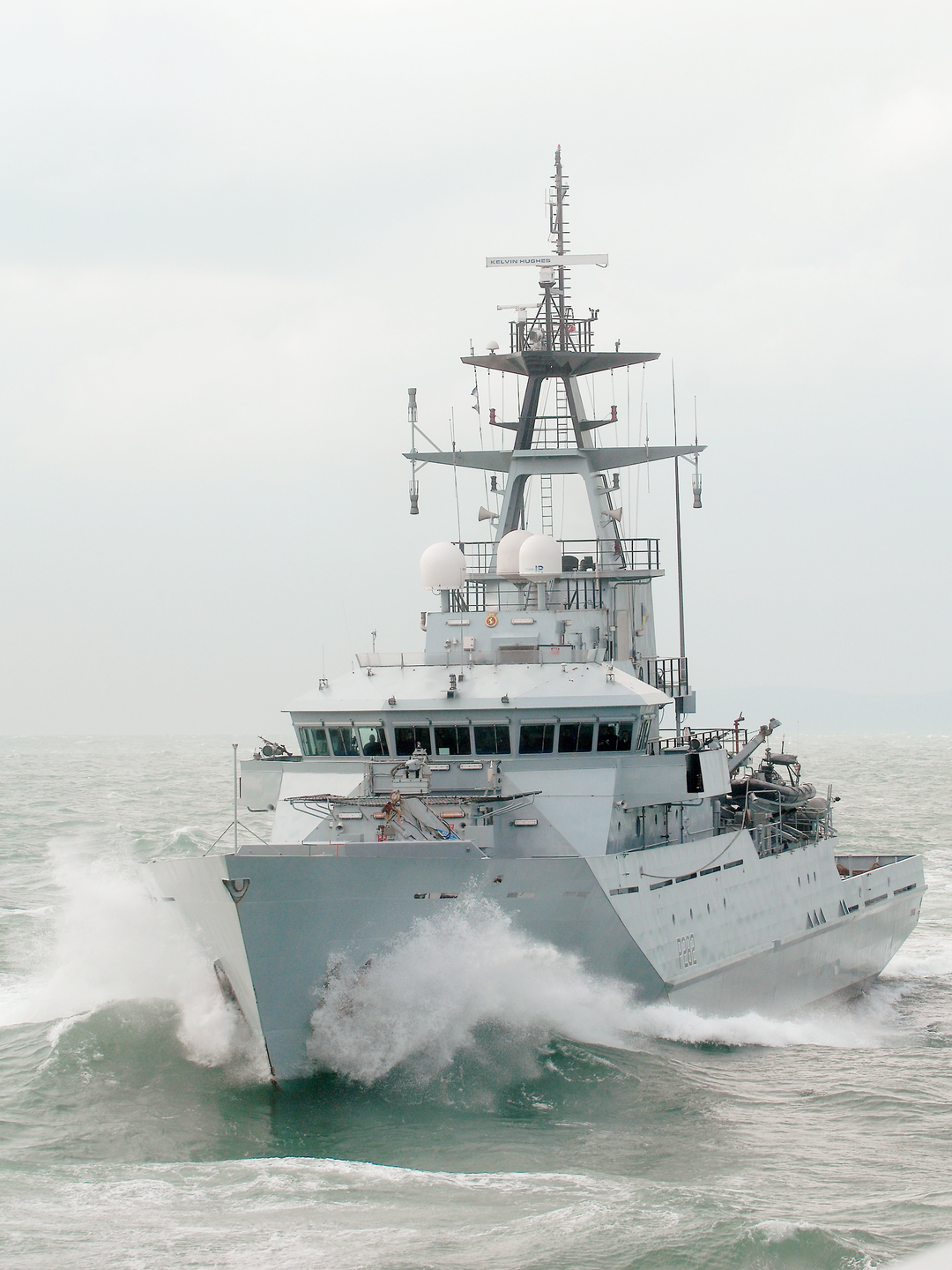 HMS Severn P282 River Class Patrol Vessel January 2011 At Sea Photo Print - Posters, Prints, & Visual Artwork - by Hampshire Prints (image 1 of 9)