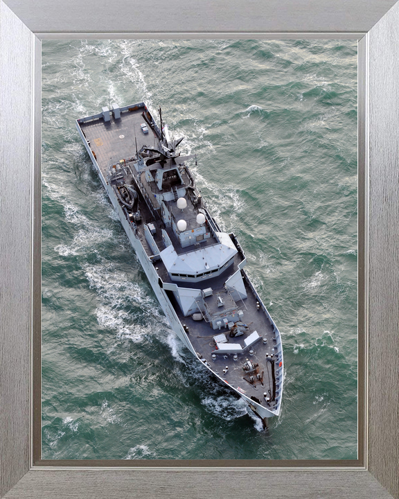 HMS Severn P282 River Class Patrol Vessel January 2011 From Above Photo Print - Posters, Prints, & Visual Artwork - by Hampshire Prints (image 7 of 9)