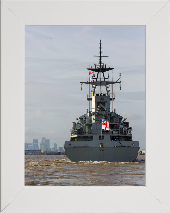 HMS Severn P282 River Class Patrol Vessel January 2016 Photo Print - Posters, Prints, & Visual Artwork - by Hampshire Prints (image 5 of 9)
