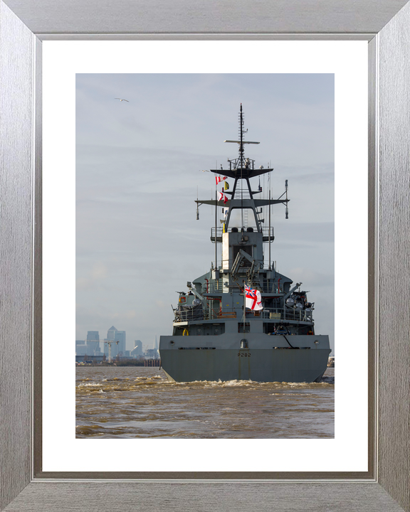 HMS Severn P282 River Class Patrol Vessel January 2016 Photo Print - Posters, Prints, & Visual Artwork - by Hampshire Prints (image 6 of 9)