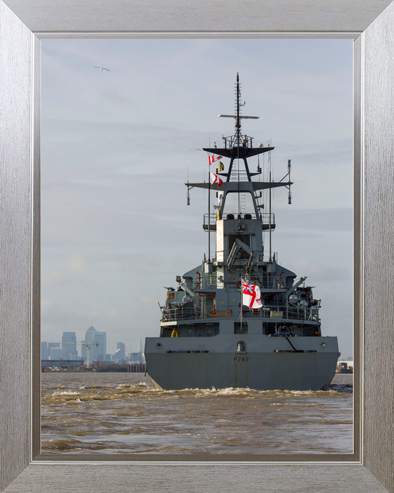 HMS Severn P282 River Class Patrol Vessel January 2016 Photo Print - Posters, Prints, & Visual Artwork - by Hampshire Prints (image 7 of 9)