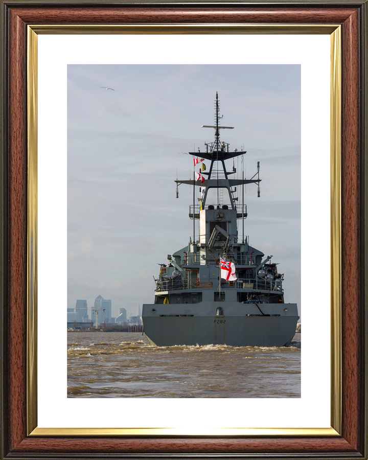 HMS Severn P282 River Class Patrol Vessel January 2016 Photo Print - Posters, Prints, & Visual Artwork - by Hampshire Prints (image 8 of 9)