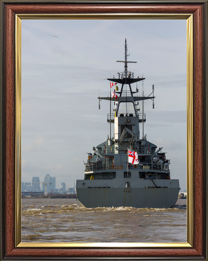 HMS Severn P282 River Class Patrol Vessel January 2016 Photo Print - Posters, Prints, & Visual Artwork - by Hampshire Prints (image 9 of 9)