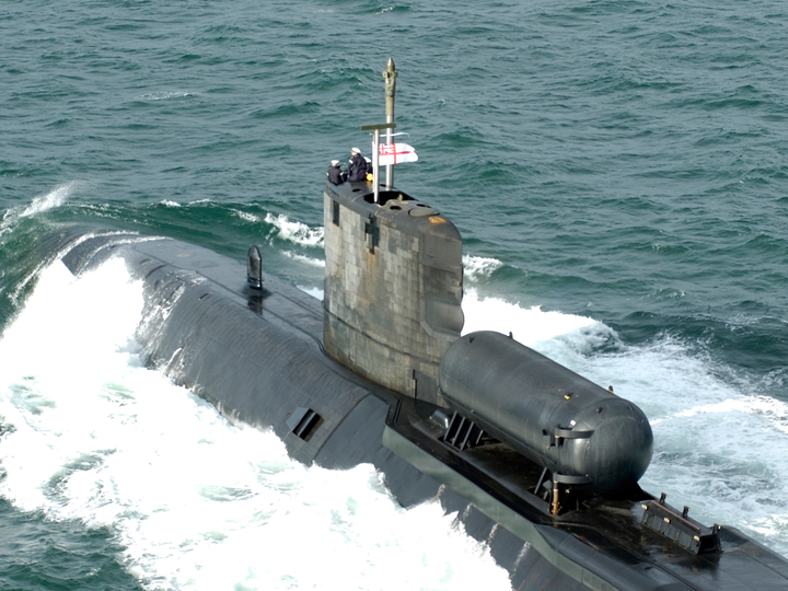 HMS Spartan S105 Swiftsure Class Submarine 2004