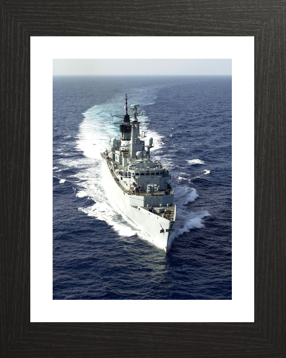 HMS Sheffield F96 Type 22 Frigate May 2001 High Starboard Bow View Photo Print - Posters, Prints, & Visual Artwork - by Hampshire Prints (image 2 of 9)