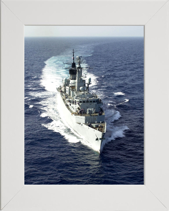 HMS Sheffield F96 Type 22 Frigate May 2001 High Starboard Bow View Photo Print - Posters, Prints, & Visual Artwork - by Hampshire Prints (image 5 of 9)