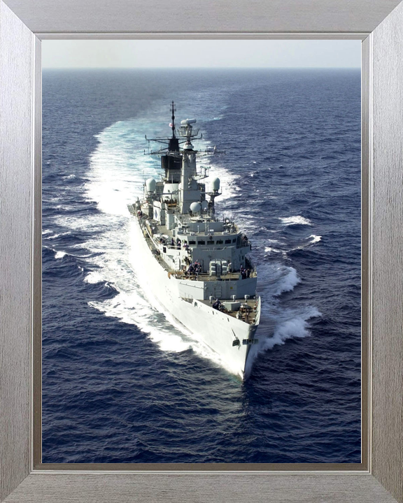 HMS Sheffield F96 Type 22 Frigate May 2001 High Starboard Bow View Photo Print - Posters, Prints, & Visual Artwork - by Hampshire Prints (image 7 of 9)