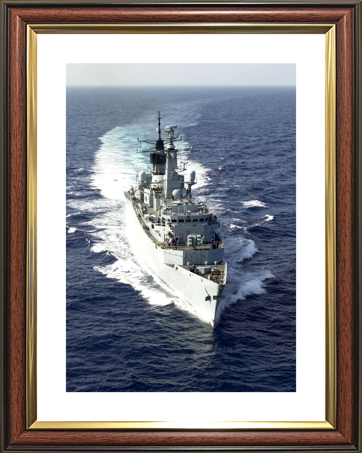 HMS Sheffield F96 Type 22 Frigate May 2001 High Starboard Bow View Photo Print - Posters, Prints, & Visual Artwork - by Hampshire Prints (image 8 of 9)