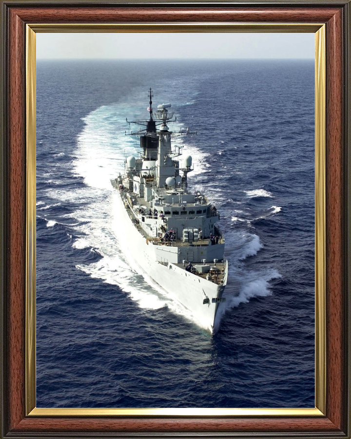 HMS Sheffield F96 Type 22 Frigate May 2001 High Starboard Bow View Photo Print - Posters, Prints, & Visual Artwork - by Hampshire Prints (image 9 of 9)