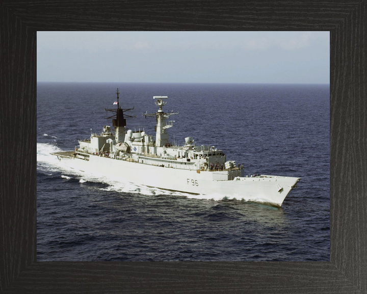 HMS Sheffield F96 Type 22 Frigate May 2001 Starboard View Photo Print - Posters, Prints, & Visual Artwork - by Hampshire Prints (image 3 of 9)