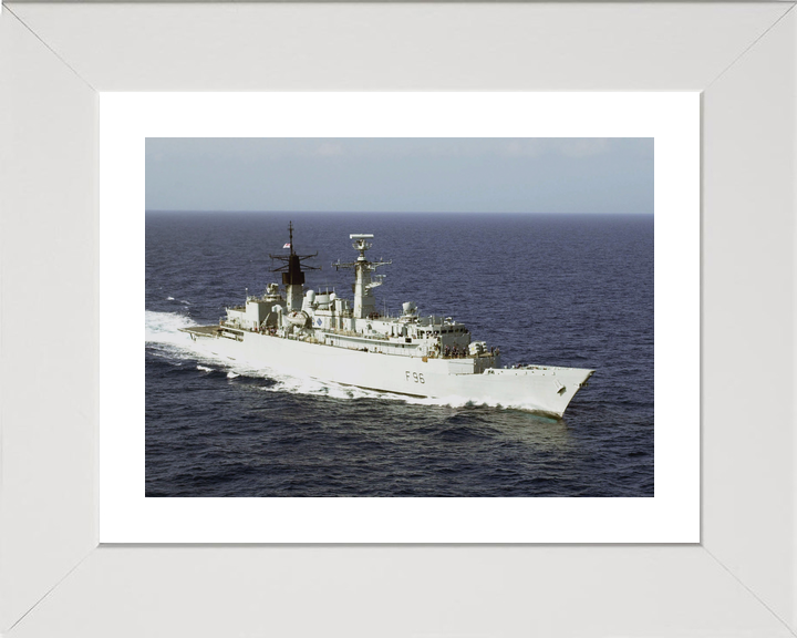 HMS Sheffield F96 Type 22 Frigate May 2001 Starboard View Photo Print - Posters, Prints, & Visual Artwork - by Hampshire Prints (image 4 of 9)