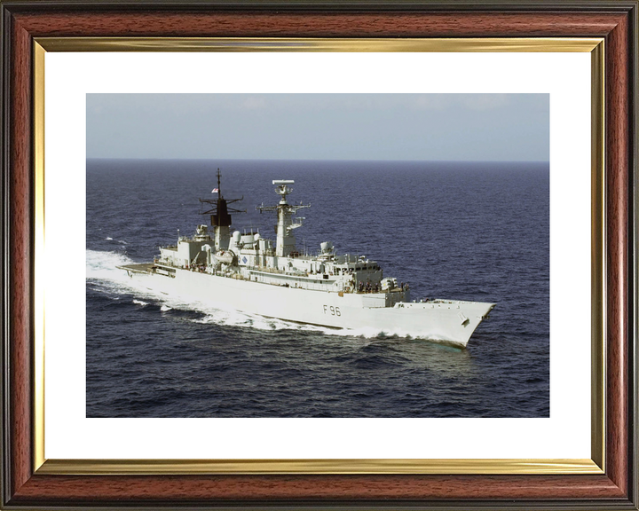 HMS Sheffield F96 Type 22 Frigate May 2001 Starboard View Photo Print - Posters, Prints, & Visual Artwork - by Hampshire Prints (image 8 of 9)