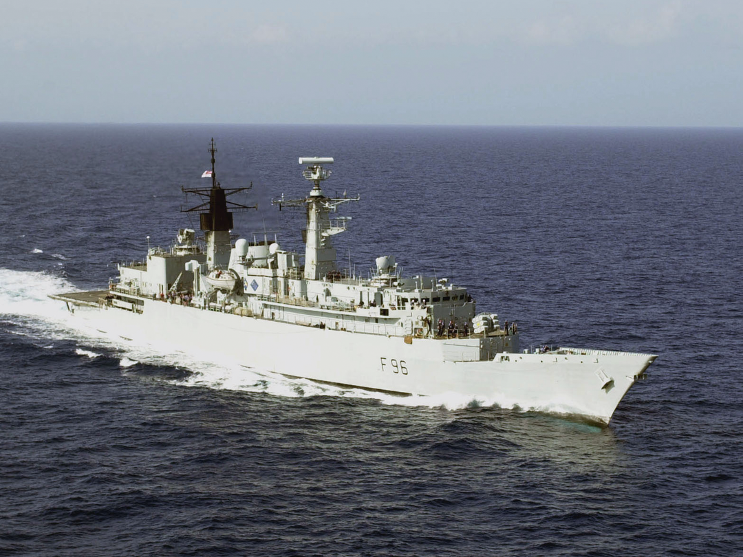 HMS Sheffield F96 Type 22 Frigate May 2001 Starboard View Photo Print - Posters, Prints, & Visual Artwork - by Hampshire Prints (image 1 of 9)
