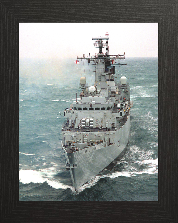 HMS Sheffield F96 Type 22 Frigate High Port Bow View Photo Print - Posters, Prints, & Visual Artwork - by Hampshire Prints (image 3 of 9)