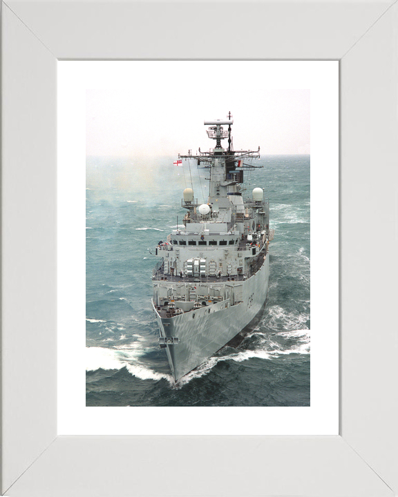 HMS Sheffield F96 Type 22 Frigate High Port Bow View Photo Print - Posters, Prints, & Visual Artwork - by Hampshire Prints (image 4 of 9)