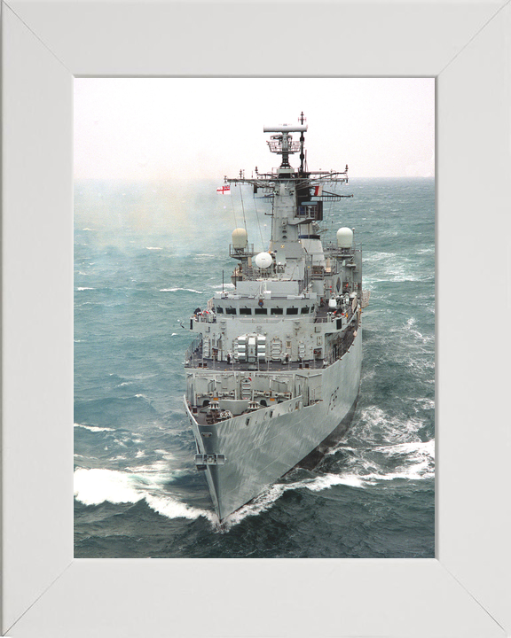 HMS Sheffield F96 Type 22 Frigate High Port Bow View Photo Print - Posters, Prints, & Visual Artwork - by Hampshire Prints (image 5 of 9)