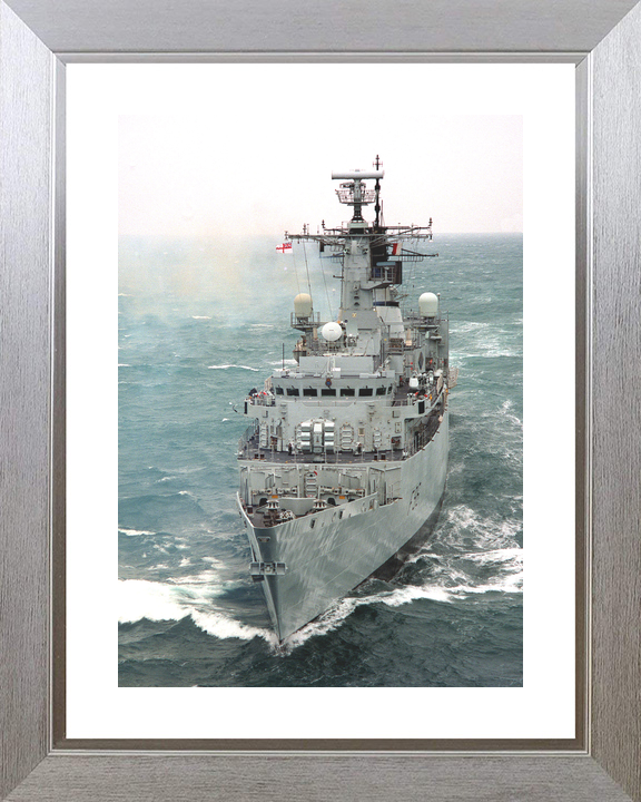 HMS Sheffield F96 Type 22 Frigate High Port Bow View Photo Print - Posters, Prints, & Visual Artwork - by Hampshire Prints (image 6 of 9)