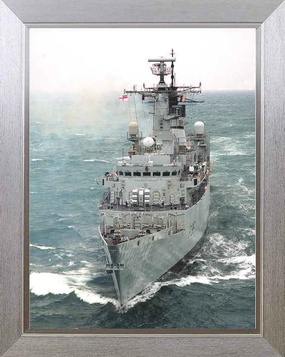 HMS Sheffield F96 Type 22 Frigate High Port Bow View Photo Print - Posters, Prints, & Visual Artwork - by Hampshire Prints (image 7 of 9)