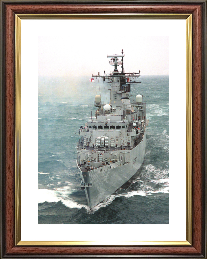 HMS Sheffield F96 Type 22 Frigate High Port Bow View Photo Print - Posters, Prints, & Visual Artwork - by Hampshire Prints (image 8 of 9)